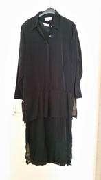 2 delig aggostino feestkleding/avondjurk/blouse/jurk mt 44, Ophalen of Verzenden, Zo goed als nieuw, Maat 42/44 (L), Onder de knie