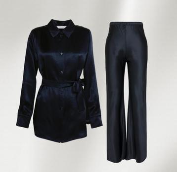Maxmara Leisure blouse en broek/pak blauw beschikbaar voor biedingen