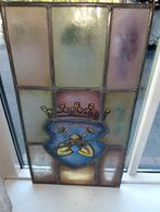 Glas in lood raam met wapen afhalen voor 15 euro, Ophalen