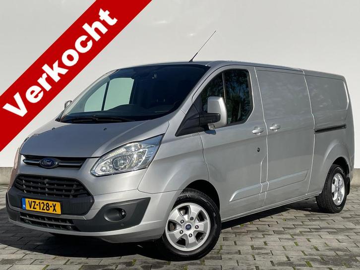 Ford Transit Custom 290 2.0 TDCI L2H1 130 pk Limited | Deale, Auto's, Bestelauto's, Bedrijf, Te koop, ABS, Airbags, Airconditioning