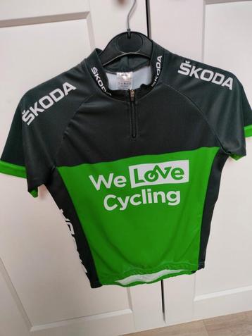 Wielrenshirt maat 146 te koop beschikbaar voor biedingen