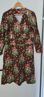Tante Betsy Heidi Jurk XXL, Kleding | Dames, Jurken, Tante Betsy, Bruin, Maat 46/48 (XL) of groter, Ophalen of Verzenden