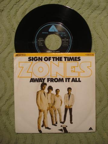 Zones 7" Vinyl Single: ‘Sign of the times’ (Duitsland) beschikbaar voor biedingen