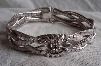 Zilveren Italiaanse armband, Sieraden, Tassen en Uiterlijk, Armbanden, Zo goed als nieuw, Zilver, Zilver, Ophalen of Verzenden