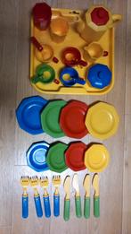Wader kinder servies set, Ophalen of Verzenden, Kunststof