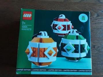 LEGO 40604 Kerst Decoratie Set - Limited Edition! beschikbaar voor biedingen