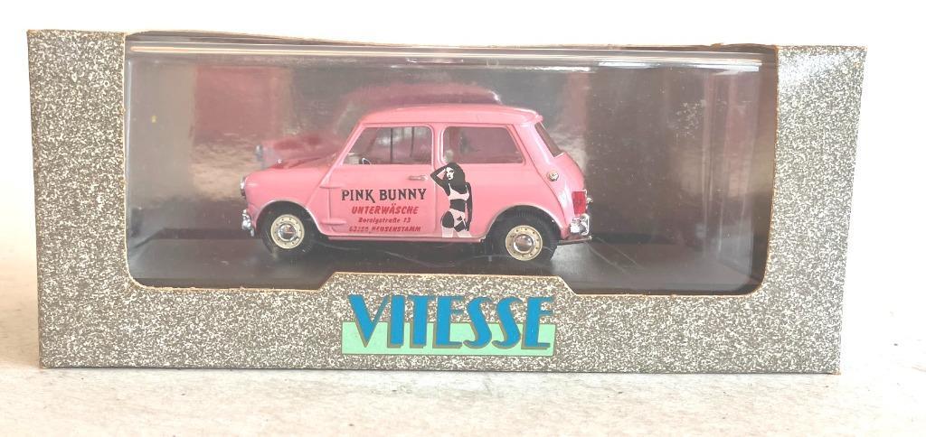 ミニカー 1/43 VITESSE ミニクーパー PINK BUNNY