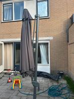Dark grey Parasol, Tuin en Terras, Ophalen, Zo goed als nieuw