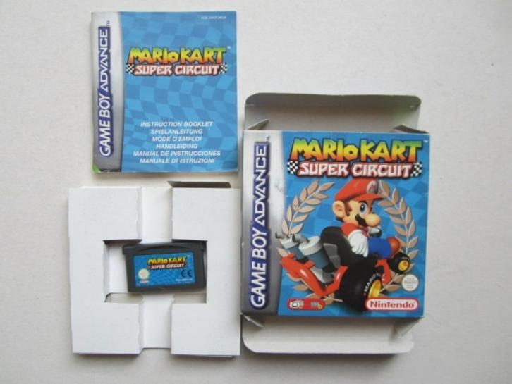 Mario Kart Nintendo Gameboy Game Boy Advance, Spelcomputers en Games, Games | Nintendo Game Boy, Zo goed als nieuw, Racen en Vliegen
