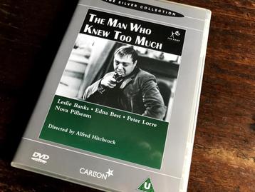 THE MAN WHO KNEW TOO MUCH (Alfred Hitchcock, 1934) UK DVD beschikbaar voor biedingen