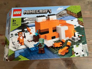 LEGO Minecraft 21178 De Vossenburcht - Nieuw! beschikbaar voor biedingen