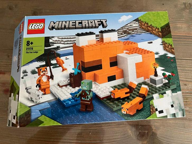 LEGO Minecraft 21178 De Vossenburcht - Nieuw!, Kinderen en Baby's, Speelgoed | Duplo en Lego, Nieuw, Lego, Complete set, Ophalen of Verzenden