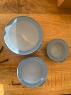 Mepal set blauw - 4 stuks, Huis en Inrichting, Ophalen of Verzenden, Gebruikt