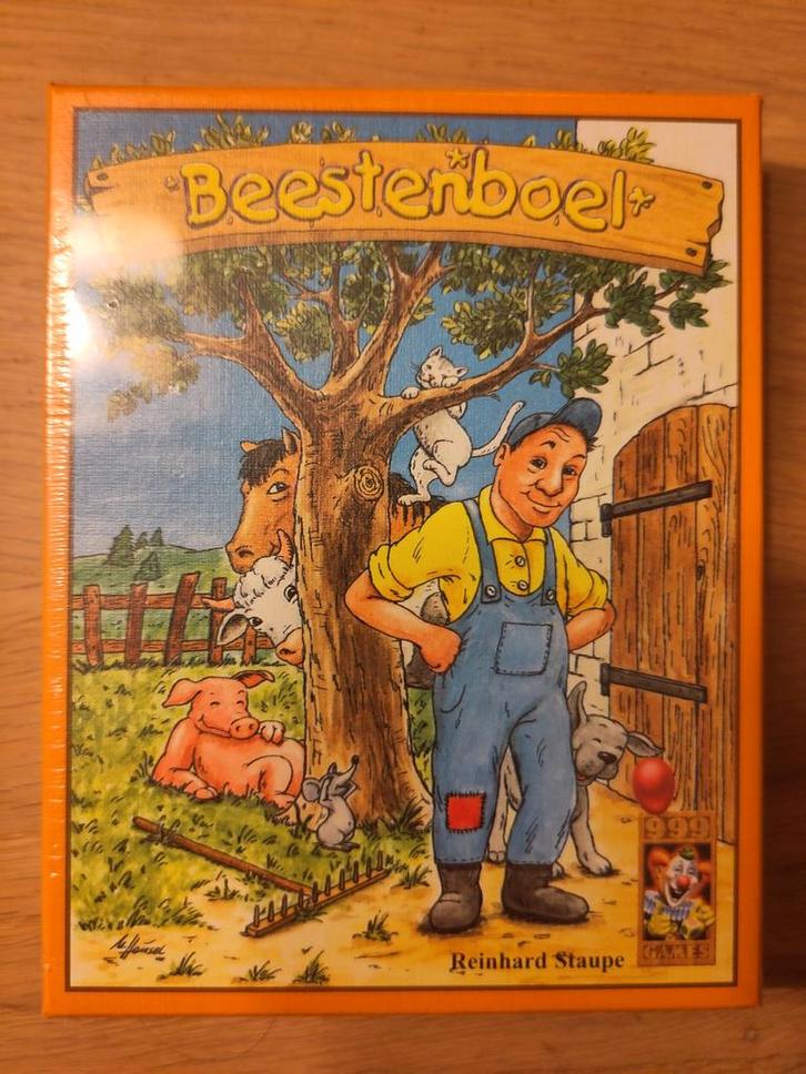 Beestenboel - 999 Games - Nieuw in Folie!, Hobby en Vrije tijd, Gezelschapsspellen | Kaartspellen, Nieuw, Een of twee spelers