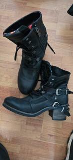 Replay Dameslaarzen Maat 39 Leer, Kleding | Dames, Schoenen, Zwart, Lage of Enkellaarzen, Replay, Ophalen of Verzenden