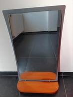 Geweldig mooie Bony Design spiegel met schap. KIJKEN!! 72x41, Ophalen, Rechthoekig, Minder dan 50 cm, Minder dan 100 cm