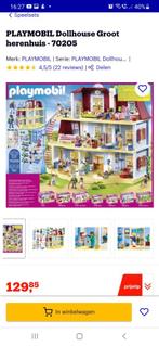 Playmobil - Groot Herenhuis 70205 inclusief inrichting!, Kinderen en Baby's, Speelgoed | Playmobil, Zo goed als nieuw, Ophalen