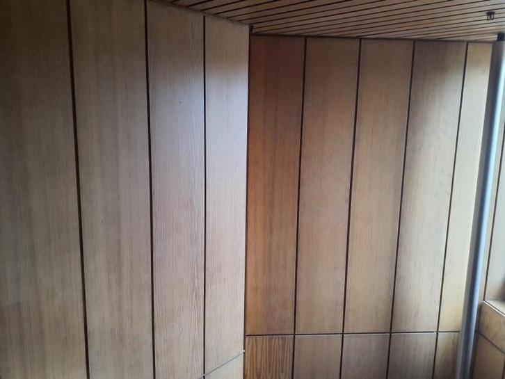 Amerikaans grenen multiplex wandpanelen, Doe-het-zelf en Verbouw, Hout en Planken, Gebruikt, Plank, Grenen, Minder dan 200 cm