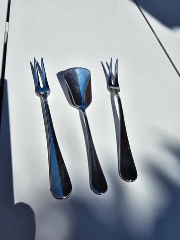 Diverse antiek verzilverd bestek €5 p/st of per set  beschikbaar voor biedingen