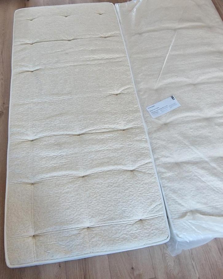 Swiss Sense nieuwe talalay latex topmatrassen 90x210 met wol, Huis en Inrichting, Slaapkamer | Matrassen en Bedbodems, Nieuw, 90 cm