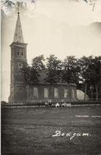 Fotokaart Dedgum - Kerk, Ophalen of Verzenden, 1920 tot 1940, Ongelopen, Friesland