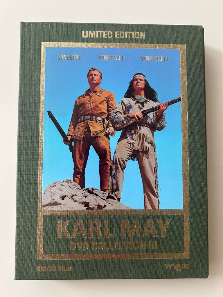 —Karl May DVD Collection III—Limited Edition, Vanaf 6 jaar, Ophalen of Verzenden, Zo goed als nieuw, Boxset