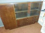 vintage ( jaren 60) highboard kast  ( 500828), Antiek en Kunst, Antiek | Meubels | Kasten, Ophalen of Verzenden