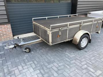 Bagagewagen aanhanger aanhangwagen enkelasser gesloten beschikbaar voor biedingen