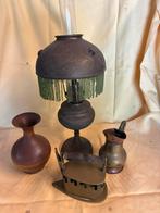 Antieke lam en kannetje, Antiek en Kunst, Antiek | Lampen, Ophalen of Verzenden
