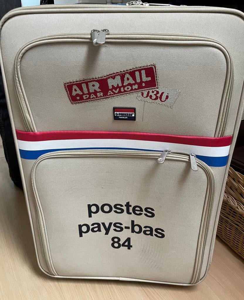 Canvas Postes Pays-Bas 84 koffer, Overige materialen, Zo goed als nieuw, 70 cm of meer, Wieltjes