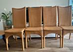 Gratis stoelen van het merk Lloyd Loom, Huis en Inrichting, Stoelen, Ophalen, Gebruikt, Bruin, Vier