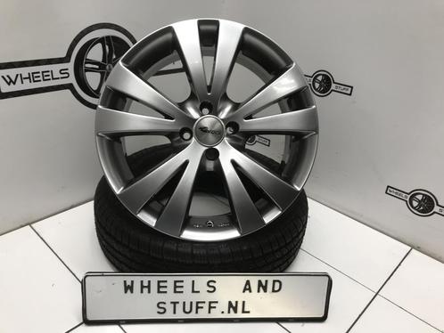 Brock B14 lichtmetaal velgen 17"inch 4x100, Auto-onderdelen, Banden en Velgen