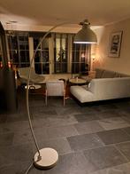 Ruime Booglamp Loods 5 - Taupe, Huis en Inrichting, Lampen | Vloerlampen, Ophalen, Zo goed als nieuw, Metaal, 150 tot 200 cm