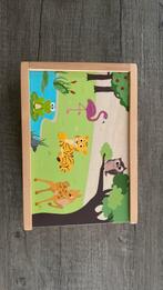 Playtive domino hout, Ophalen of Verzenden, 10 tot 50 stukjes, Zo goed als nieuw