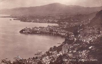A347 Zwitserland - Territet Montreux Clarens - gel. 1922 beschikbaar voor biedingen