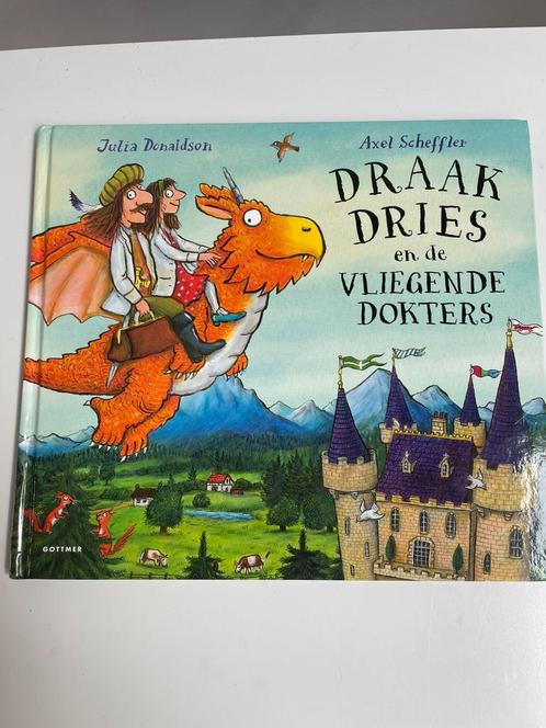 Julia Donaldson - Draak Dries en de vliegende dokters, Boeken, Prentenboeken en Plaatjesalbums, Gelezen, Ophalen of Verzenden