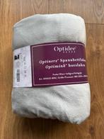 Optidee Mink hoeslaken 2-persoons, Verzenden, Hoeslaken of Sloop, Grijs, Nieuw