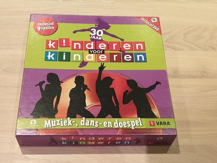 Kinderen voor Kinderen spel - Muziek, Dans & Doespel, Hobby en Vrije tijd, Gezelschapsspellen | Bordspellen, Gebruikt, Een of twee spelers
