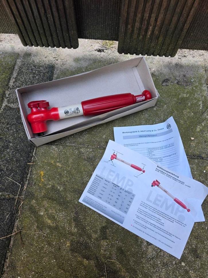 LEMP momentsleutel 3/8" 10-50Nm - 1000v vde - Nieuw in doos, Doe-het-zelf en Verbouw, Gereedschap | Handgereedschap, Nieuw, Ophalen of Verzenden