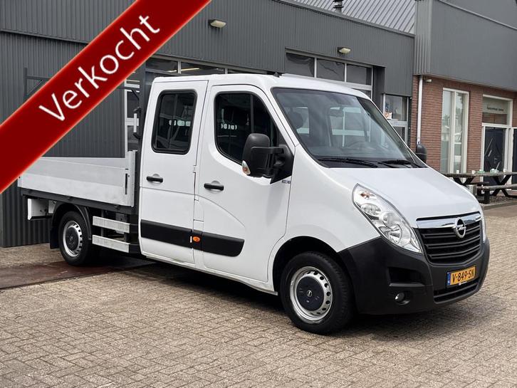 Opel Movano 2.3 CDTI DC Pick-up Open laadbak Dubbele cabine, Auto's, Bestelauto's, Bedrijf, Te koop, ABS, Airconditioning, Alarm