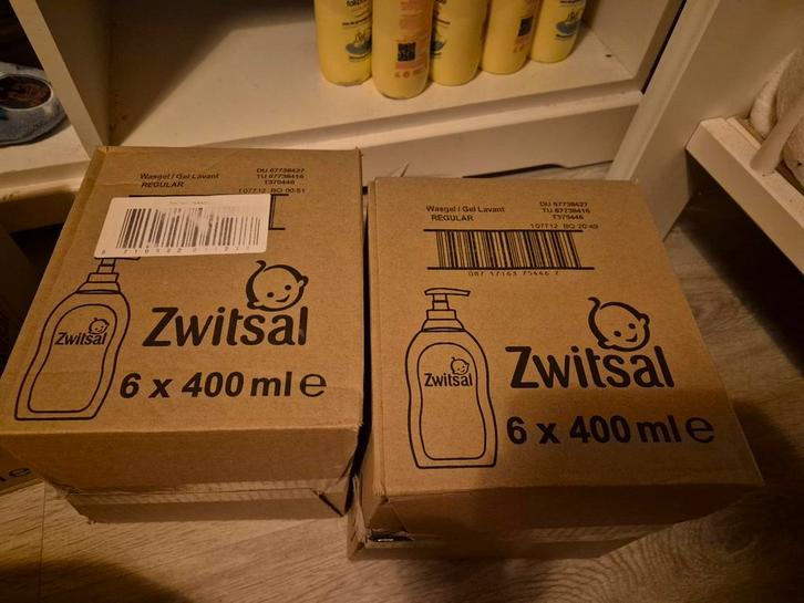 12 flessen Zwitsal Wasgel 400ml - Nieuw!, Kinderen en Baby's, Badjes en Verzorging, Nieuw, Overige typen, Standaard, Ophalen of Verzenden