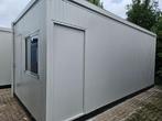 Kantoorunit, bouwkeet, schaftkeet, woonunit,  6 x 3, 3 stuks, Doe-het-zelf en Verbouw, Bouwketen en Schaftketen, Ophalen, Gebruikt