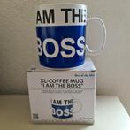 XL Koffiemok 'I AM THE BOSS', Ophalen of Verzenden, Nieuw