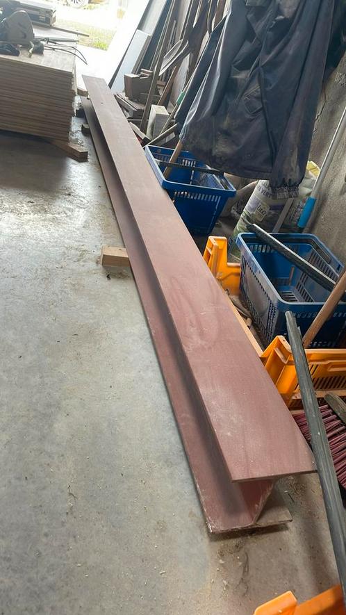 Nieuwe stalen HEA 180 balk van 3,63m lang, Doe-het-zelf en Verbouw, Metalen, Nieuw, IJzer, Ophalen