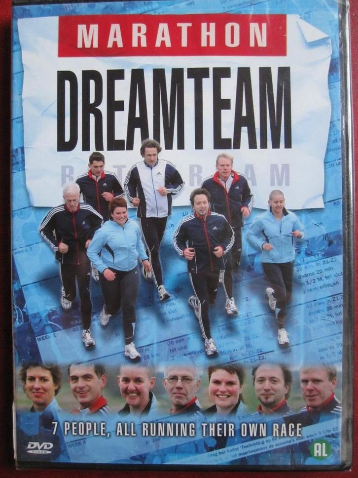Marathon van Rotterdam - Dreamteam (2005) nieuw in de verpak, Cd's en Dvd's, Dvd's | Sport en Fitness, Nieuw in verpakking, Documentaire