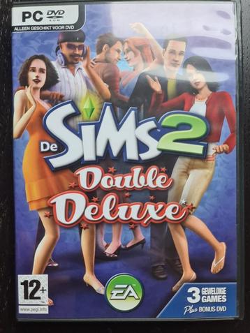  De Sims 2 Double Deluxe PC Game  beschikbaar voor biedingen