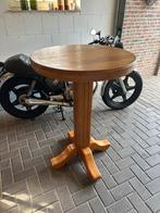 Mooie eiken statafel blad 72cm voor mancave, Ophalen