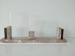 Oude marmeren fotolijst ca.44x7cm glas:18x13cm -13x18cm, Antiek en Kunst, Ophalen
