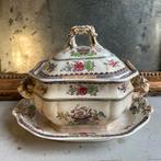 Beboterde terrine met krammen *floor epe*, Antiek en Kunst, Ophalen of Verzenden