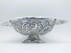 Zilveren brandewijnkom, K. Riddersma, Leeuwarden, 1767, Antiek en Kunst, Antiek | Goud en Zilver, Verzenden, Zilver